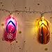 LIDORE Flip Flop Party String Lights Best Ambiance Lighting for Indoor Outdoor Valentine's Day Party Decoration. Set of 20 LED Summer Lights with 3AA Battery Operated
