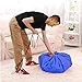 Rusee Toy Storage Bag Organizer Kid Play Mat Portable Lego Organize Foldable Picnic Camping Mattress Shoulder Bag Blue 60 in