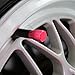 Aluminum Alloy Tire Valve Stem Caps (Red)