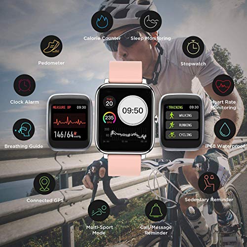 Smartwatch Pulsera Inteligente,Salandens Reloj Deportivo Pantalla Táctil  Completa de 1.4 Pulgadas,Pulsera Actividad… | GEBZA Shopping