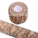 Camo Fabric Wrap - Extra Long 20 ft Roll - Camouflage Multi Use Reusable Fabric Wrap - Digital Desert