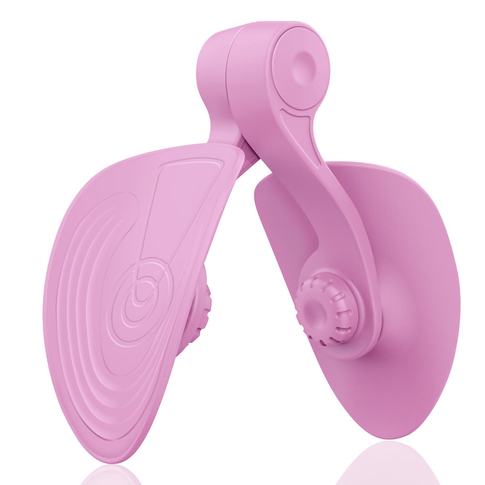Photo 1 of Inner Thigh Exerciser Kegel Exercise Products for Women Pelvic Floor Muscle Trainer Inner Thigh Hip Exercise Equipment Postpartum Rehabilitation Pelvic Floor (Pink)