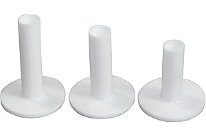 Scott Edward Golf Practice Tees 3/4/6 Pcs Packed Magnet Tee Rubber Tee Indoor and Outdoor for Driving Range and Practice Mat