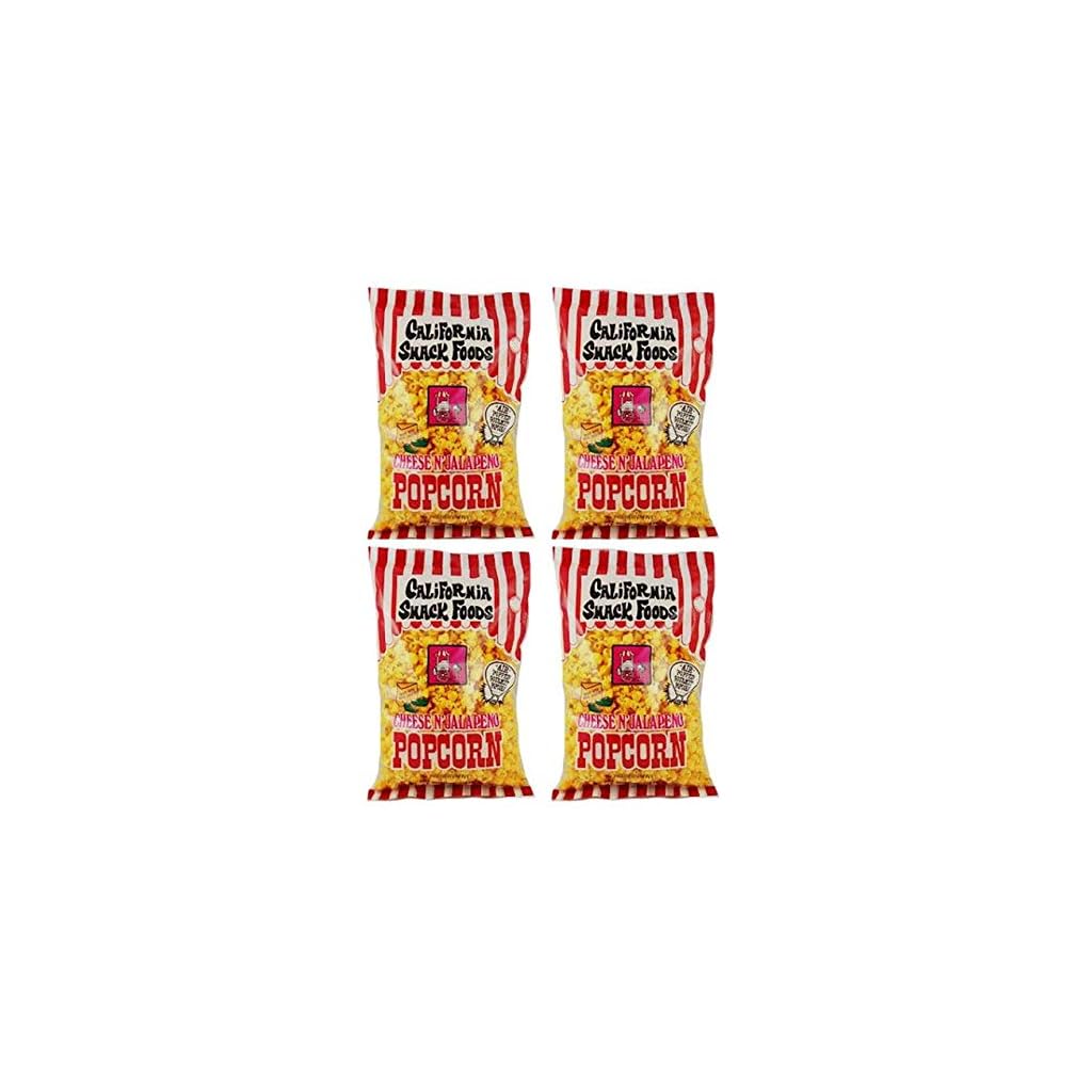 CALIFORNIA SNACK FOODS Popcorn w/ cheese & Jalapeño 49.7 ...