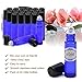 Mavogel 24, 10ml Cobalt Blue Glass Roller Bottles with Stainless Steel Roller Ball for Essential Oil Include 6 Extra Roller Ball, 30 Pieces Labels, Essential Oils Opener, Dropper