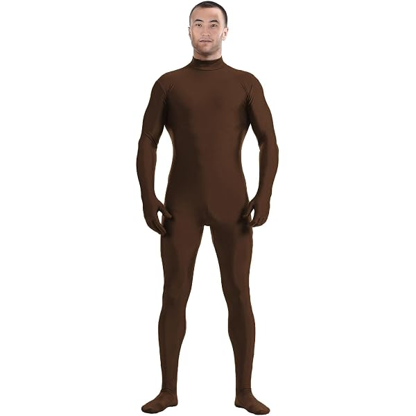 Traje Zentai De Cuerpo Entero - Spandex, Unisex, Cremallera Trasera, Para Fiestas Y Cosplay