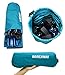MARCHWAY Ultralight Folding Tent Camping Cot Bed, Portable Compact for Outdoor Travel, Base Camp, Hiking, Mountaineering, Lightweight Backpacking (Blue)