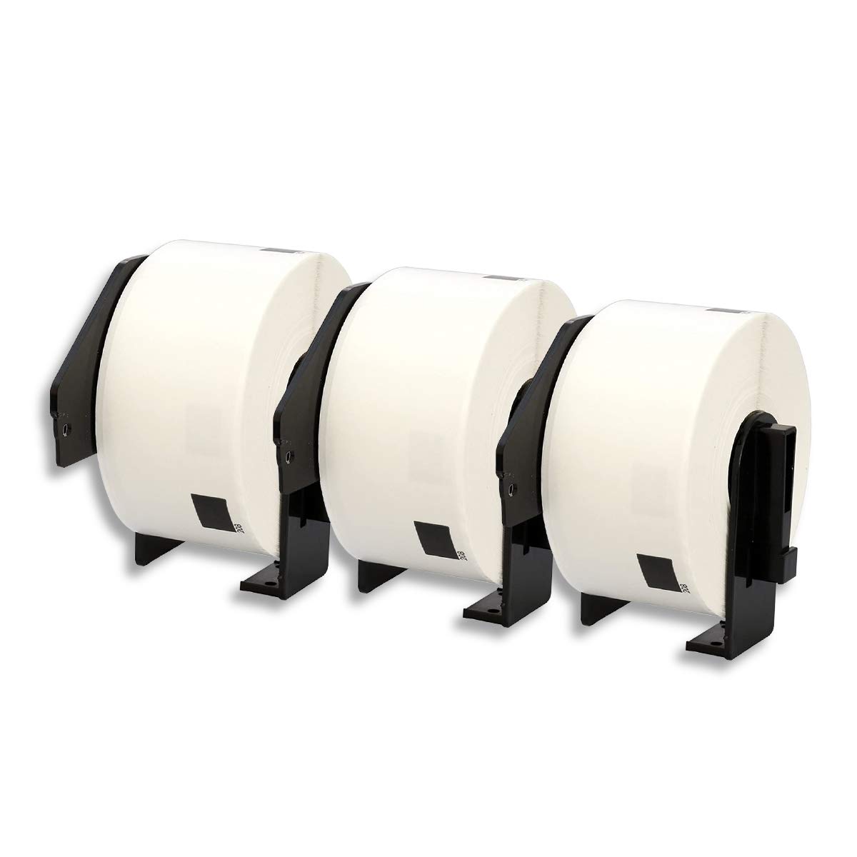 3×DOREE DK-11208 38mm x 90mm Large White Paper Address Labels Compatible for Brother P-Touch QL-500 QL-500BW QL-570 QL-580 QL-700 QL-710W QL-800 QL-810W QL-820NWB QL-1110NWB QL-1100 QL-1060N QL-1050