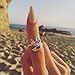 Hot Fashion Jewelry Cute Fox Ring - Silver Fox Rings Unique Rings Adjustable Rings Animal Rings