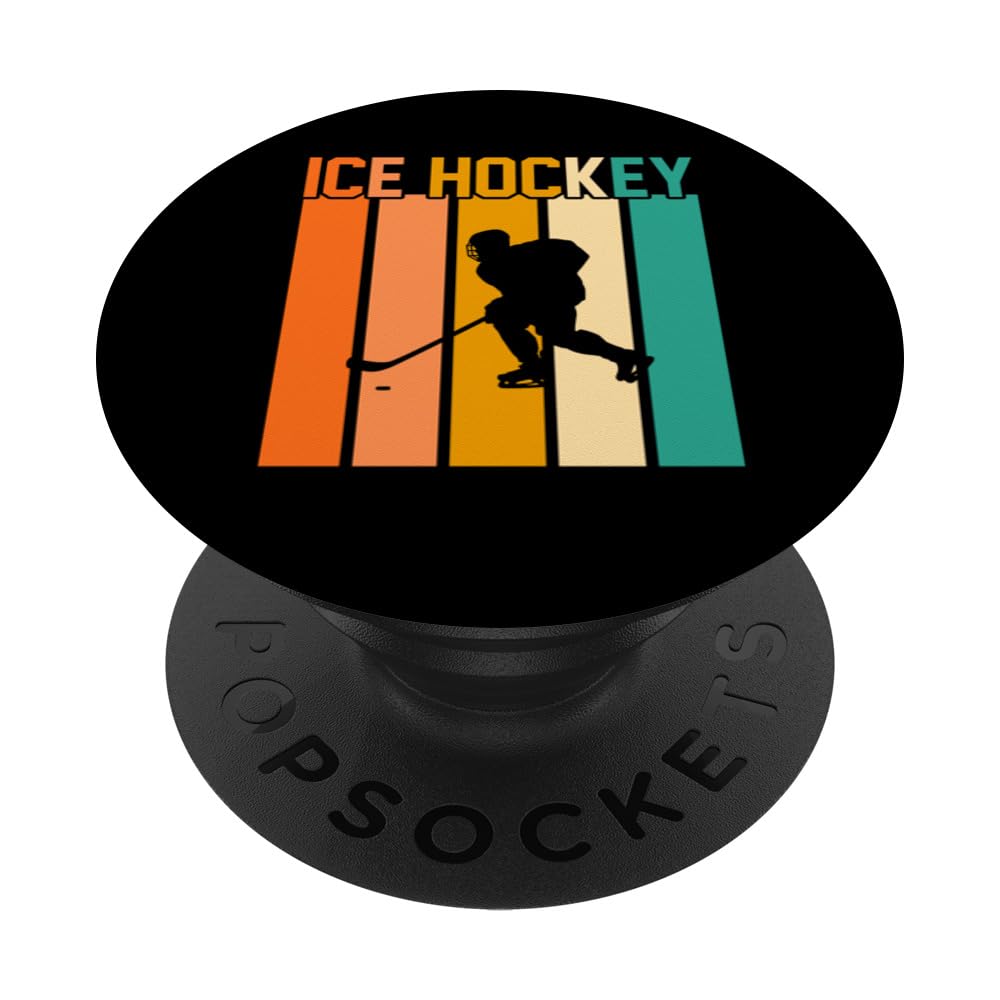 ice hockey ice hockey player PopSockets Swappable PopGrip