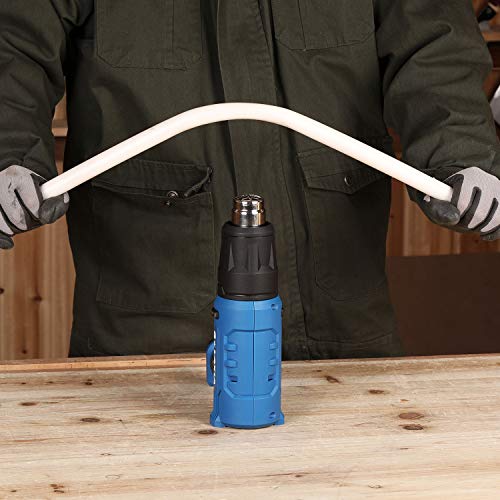 G LAXIA 1800 Walt Professional Heat Gun with 3 Heat Settings 122℉1022℉(50℃ 550℃), 4 Nozzles