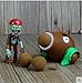 Plants vs Zombies Package Set: 5 Plants 3 Zombies 10 Foam Balls (Style 1)
