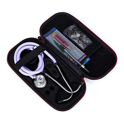 Hard Carrying Case Cover 3M Littmann/MDF/ADC/Omron Stethoscope/Hard Drive/SSD/Pen/Other Accessories - Thumbnail 2