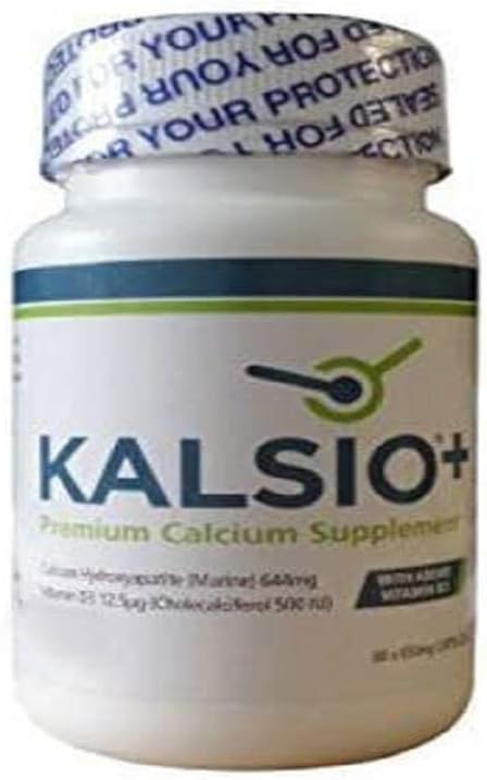Kalsio+® All-Natural Calcium Plus Vitamin D, Phosphorus, Magnesium, Fish Bone Peptides & Collagen Specially Formulated For Maximum Absorption To Strengthen Bones & Support A Healthy Lifestyle: Health & Personal Care