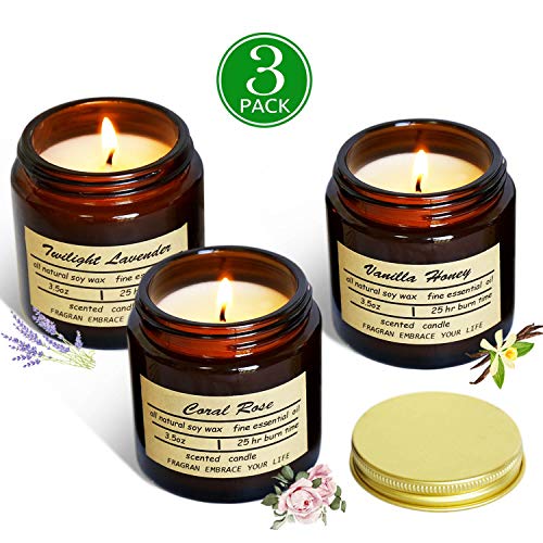 YIHAN Aromatherapy Scented Candle - Relax Candle (Scented Candle, 3.5oz) - Thumbnail 7