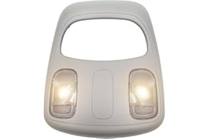 JSQCMTCPJ 1DK78BD1AA Overhead Console Dome Map Reading Light Lamp Compatible with 2002-2010 Dodge Ram 1500 2500 3500 4500 5500