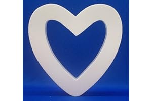BLUE FEATHER PRODUCTS, INC. EPS Styrofoam Open Heart 16" or 18"x2" (18)