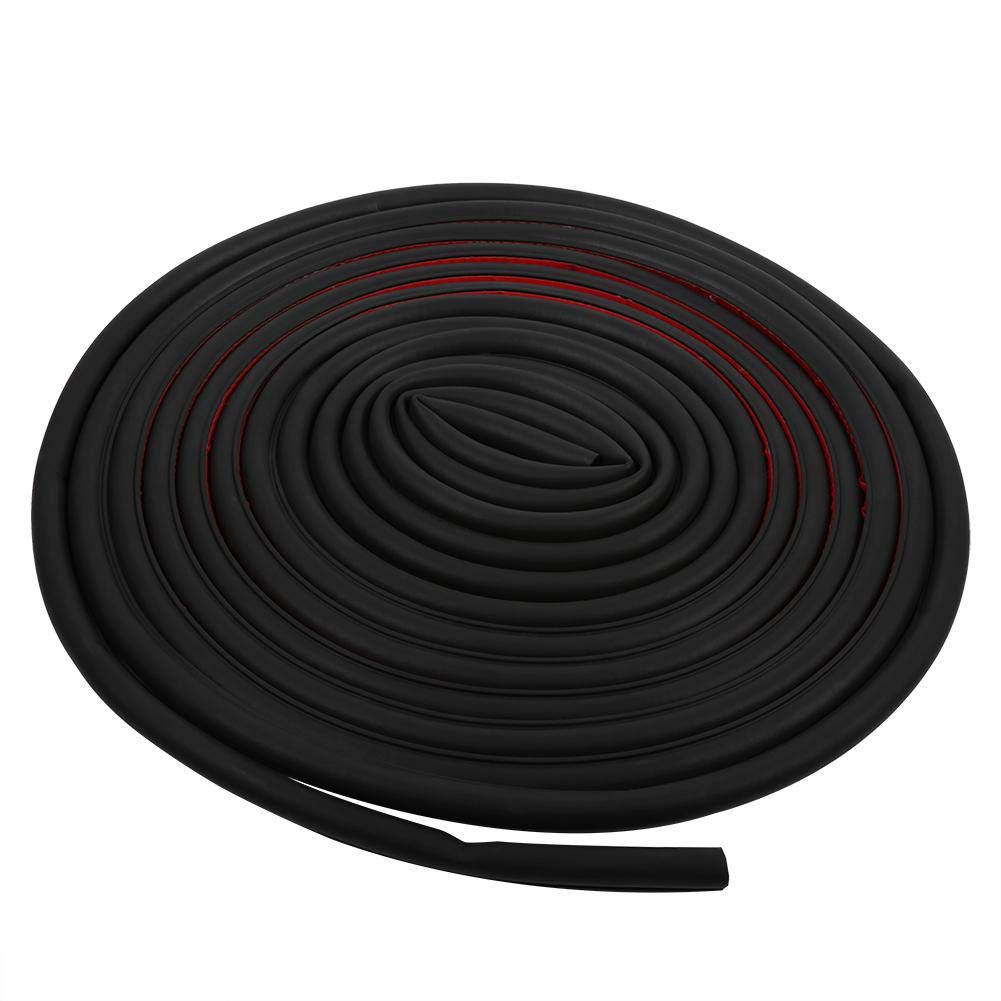 Garsent 8M EPDM Rubber Strip Car Weather Stripping D Shape Door Edge