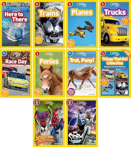 National Geographic Kids Readers Level 1 Series, Collection Set of