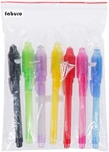 Faburo 7PCS Invisible Ink Pens with UV Light for Kids Secret Messages view 7