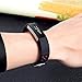 WISHTA Compatible with Silicone Fitbit Alta Bands with Metal Buckle Clasp, Adjustable Replacement Strap Compatible with Fitbit Alta/Fitbit Alta HR (No Tracker)