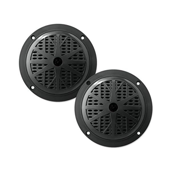 Pyle-Dual-65-Waterproof-Marine-Speakers-Full-Range-Stereo-Sound-120-Watt-Black-Pair