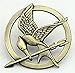 Hunger Games Catching Fire Mockingjay Pin/Broach Movie Prop Replica Katniss Everdeen Cosplay Costume Mockingjay Pin Brooch Badge