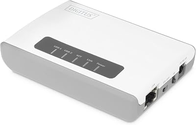 Digitus Gigabit PoE+ Injector 30W Industrial Network Server 100m Extender