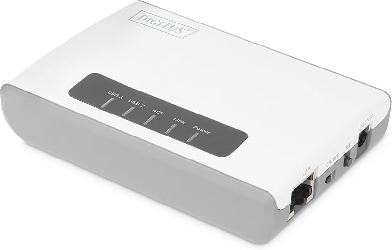 Digitus Gigabit PoE+ Injector 30W Industrial Network Server 100m Extender