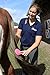 Oster Equine Care Series Mane & Tail Horse Brush, Blue (078399-140-001)