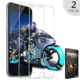 iPhone 6s Plus Screen Protector, LoHi 2 Pack High Transparency Tempered Glass Screen Protector for Apple iPhone 6 plus/iPhone 6s 5.5 Inch - Crystal Clear