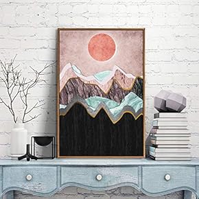 Framed for Living Room Bedroom City and Landscape for