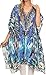 Sakkas Kristy Long Tall Lightweight Caftan Dress/Cover Up with V-Neck Jewels