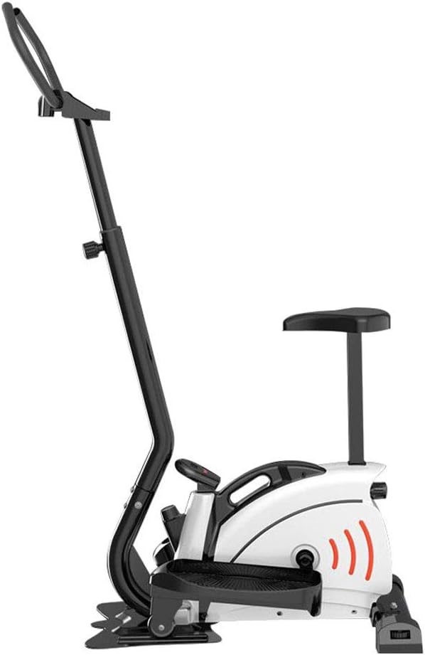 ZAIHW Elliptical Machine for Home Use, Portable Elliptical Trainer for Home Gym Aerobic Exercise, Cardio Fitness Equipment with LCD Monitor, Adjustable Magnetic Resistance and Free Mat