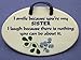 Mountain Meadows Pottery I Smile Because You are My Sister, Ceramic Wall plaques Handmade in The USA for Over 30 Years.