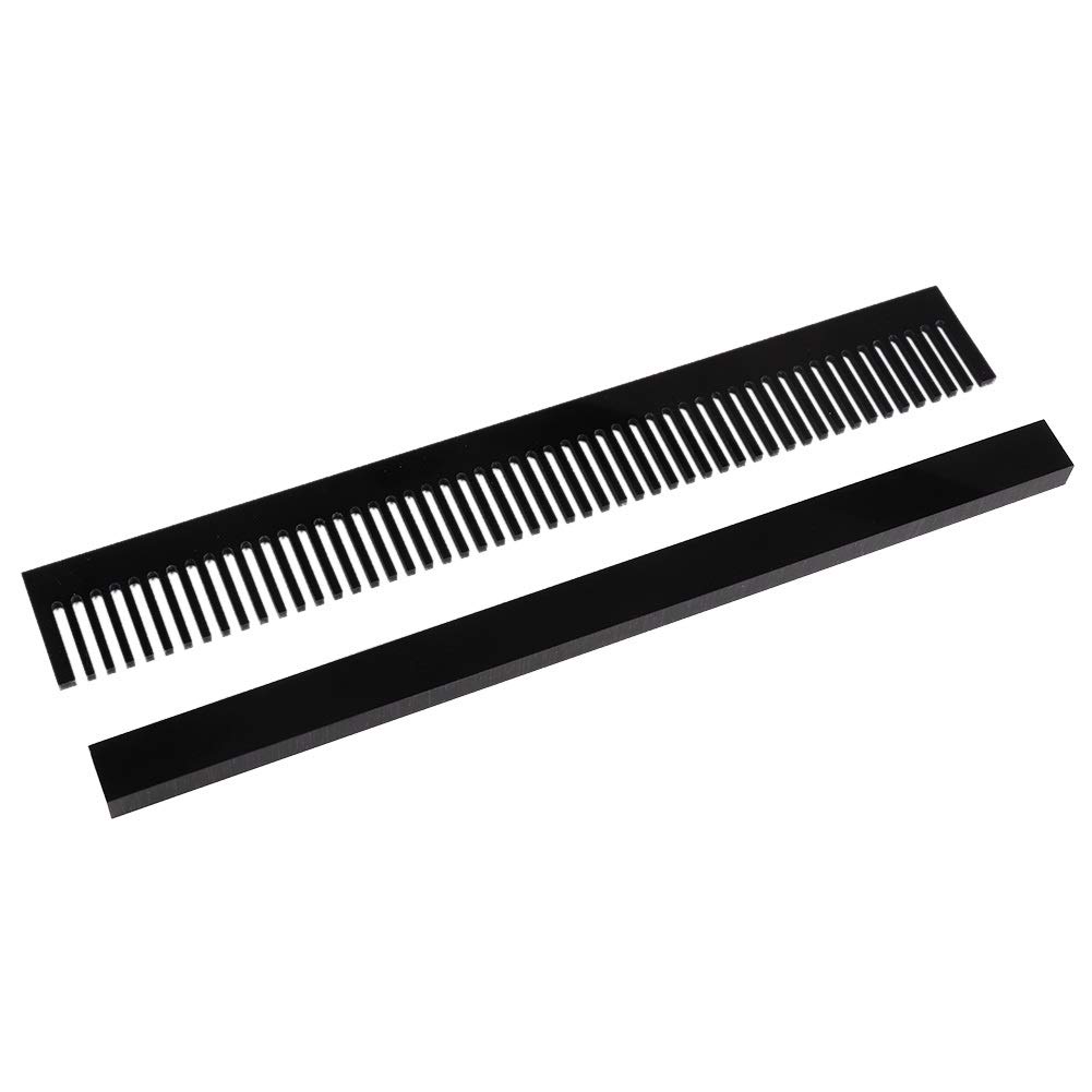 Aquarium Overflow Comb, 320mm Length Acrylic Removable Fish Tank Weir Comb for Preventing Aquarium Organisms, Water Plants, Gravel Entering