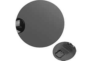 PARFYTER 4L3Z9940526EAA Fuel Filler Gas Door Tank Black Gas Cover Cap Fuel filler gas door compatible with Ford F150 2004 2005 2006 2007 2008 Lincoln Mark LT 2006 2007 2008