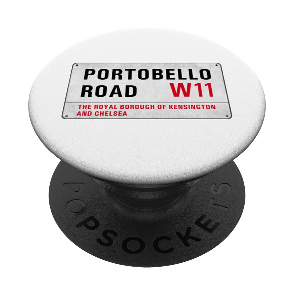London Tourist Portobello Road W11 PopSockets Swappable PopGrip
