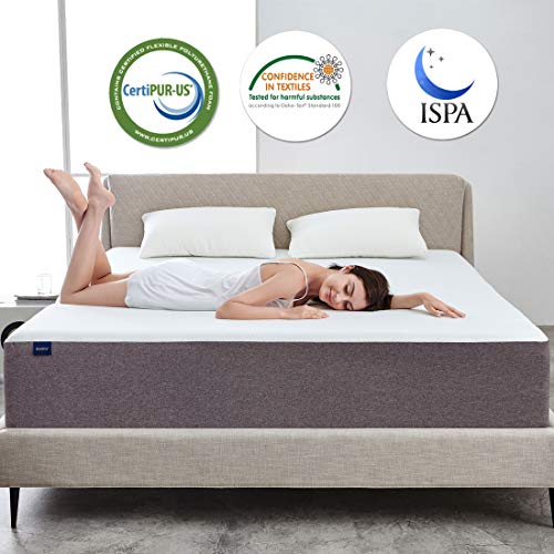 King Mattress, Molblly 12 Inch Memory Foam Mattress in a Box, Breathable Bed Comfortable