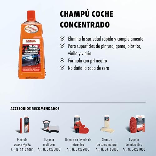 Champú coche concentrado (2 L) para lavado manual y alta presión