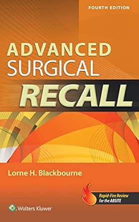 Advanced Surgical Recall Recall Series Kindle Edition