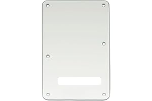 Musiclily 3Ply Strat Back Plate Tremolo Cavity Cover Backplate for Fender US/Mexico Made Standard ST Strat Stratocaster Modern Style Electric Guitar,Aged White