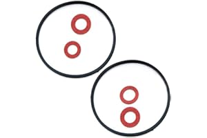 SPURICK Carburetor Float Bowl Gasket Kit, Bowl Gaskets and Bolt Washer for Honda GX120 GX160 GX200 GXV120 GXV140 GXV160 Engine, Bowl Washers for Troy Bilt Power Washer Motor leaks Fuel