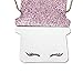Dodedise Toddler Kids Quilted Glitter Crossbody Handbags Purse Gifts for Girls (Unicorn)