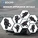 ECCPP Camshaft Position Sensor Fit for 2004-2014 for Hyundai Elantra, 2013-2014 for Hyundai Elantra Coupe, 2004-2008 for Hyundai Tiburon, 2005-2009 for Hyundai Tucson, 2014 for Kia Forte/Forte Koup