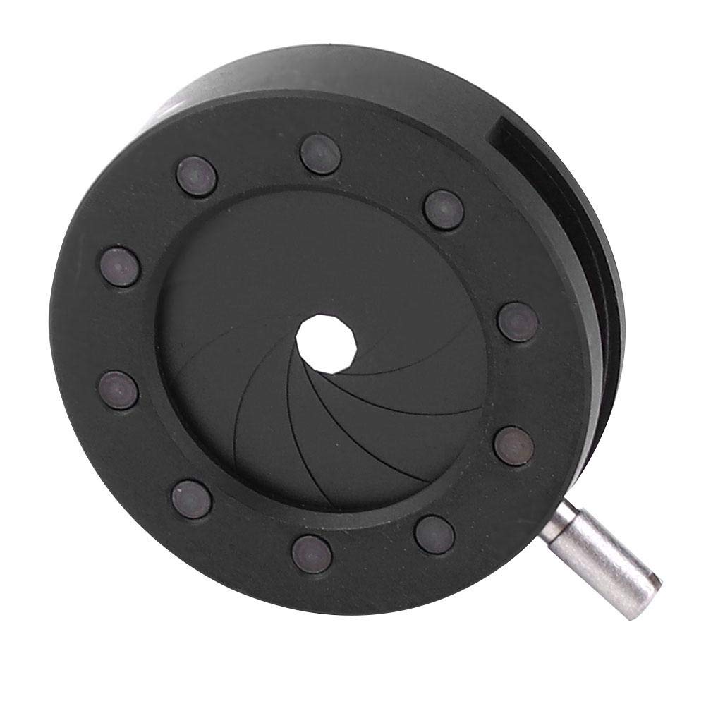 Adjustable Iris Diaphragm Adapter for Microscope Optical Systems with Variable Opening SK12 - Image 5