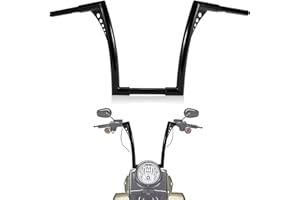 Ape Hangers Motorcycle Handlebar Rise - Ohhmoto 1-1/4" Diameter Sportster Handlebar Bar for XL 1200 883 Dyna Softail Touring 