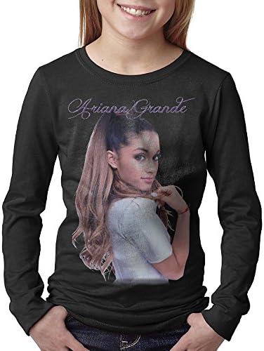 UCOMER Ariana Grande Teaser Image Unisex Long Sleeve T Shirt For Teenages