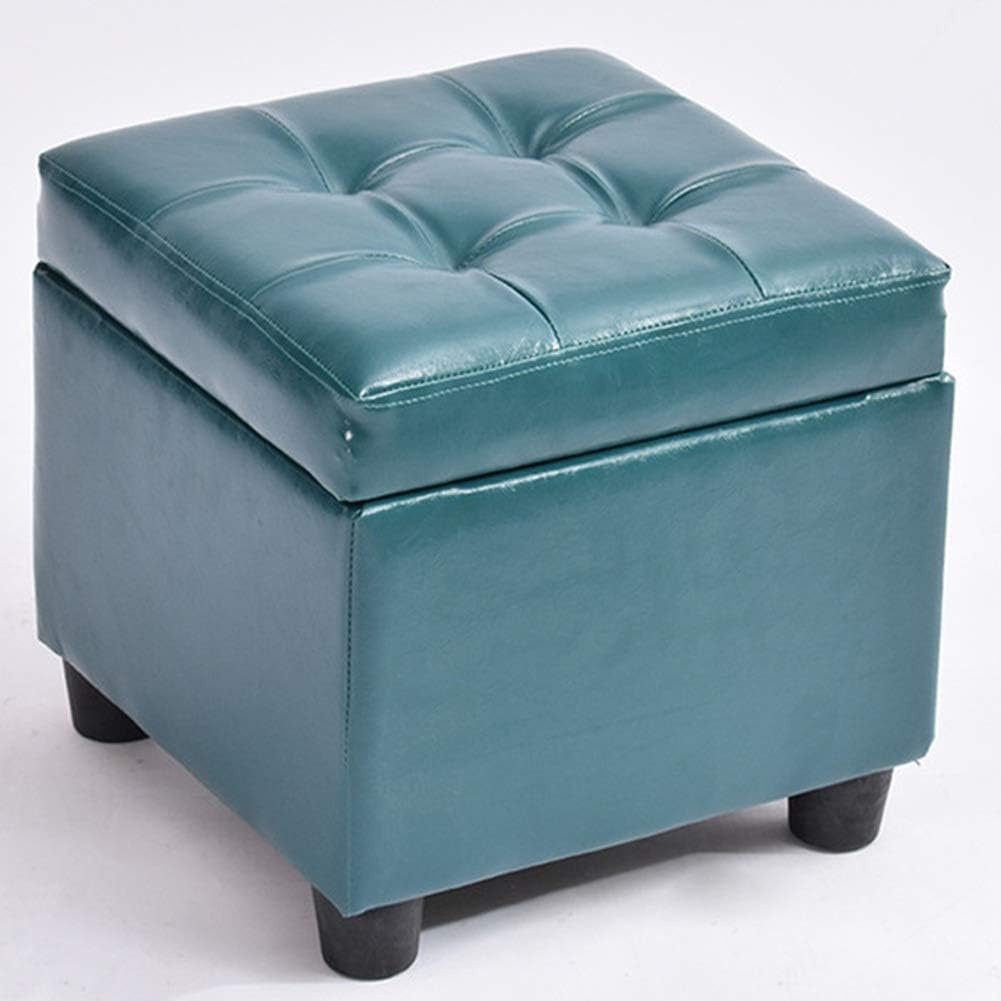 WZF Fußhocker Hocker Niedriger Hocker Ölwachs Hocker