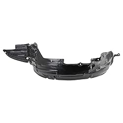 TRQ Front Left Inner Fender Liner Drivers Side